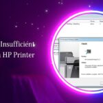 How To Fix Insufficient Memory On HP Printer