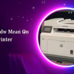 What Does Fdw Mean On Hp Printer